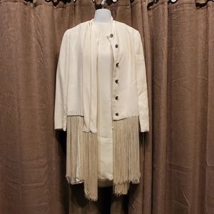 Gorgeous handmade vintage 1969s dress and jacket